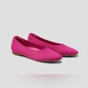 VIVAIA Tamia 2.0 Women's Ballet Flats, Almond Toe Slip On Washable Pitaya 6